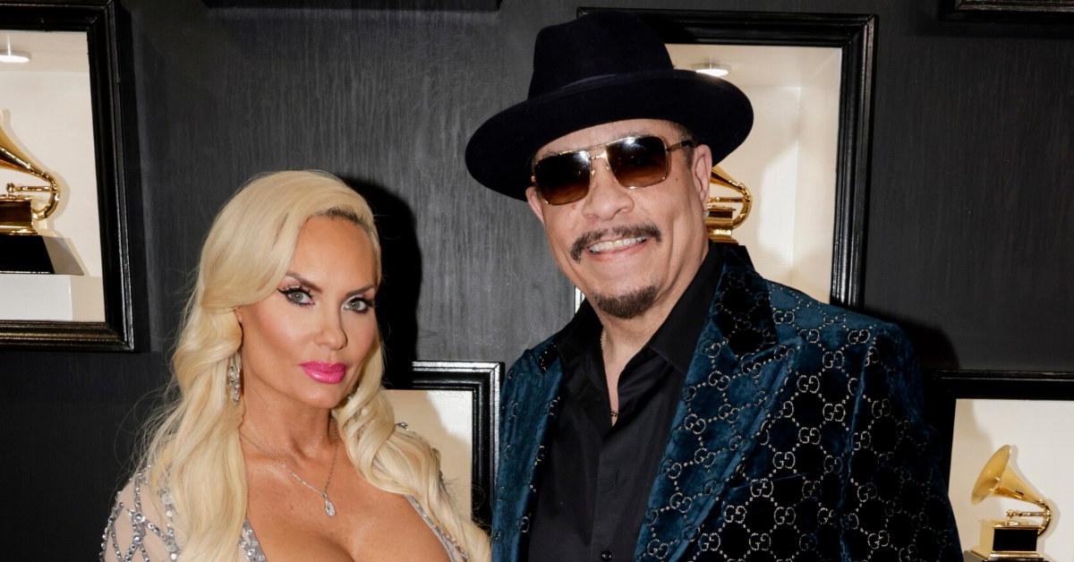 Ice-T Laughs Off Video Of Grammy Attendee Eyeing Wife Coco: Watch