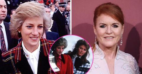 princess diana sarah ferguson friendship fallout