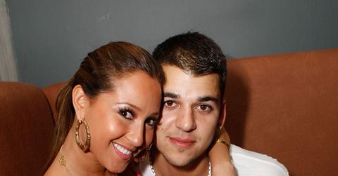 Adrienne Bailon and Rob Kardashian