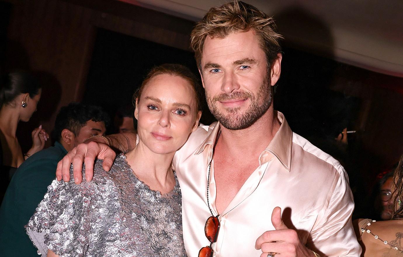 chris hemsworth stella mccartney