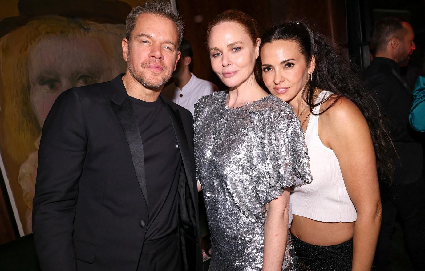 matt damon stella mccartney luciana barroso