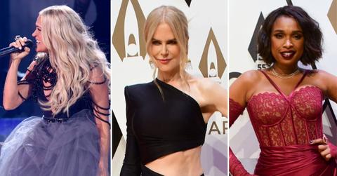 cma awards looks carrie underwood katy perry jennifer hudson