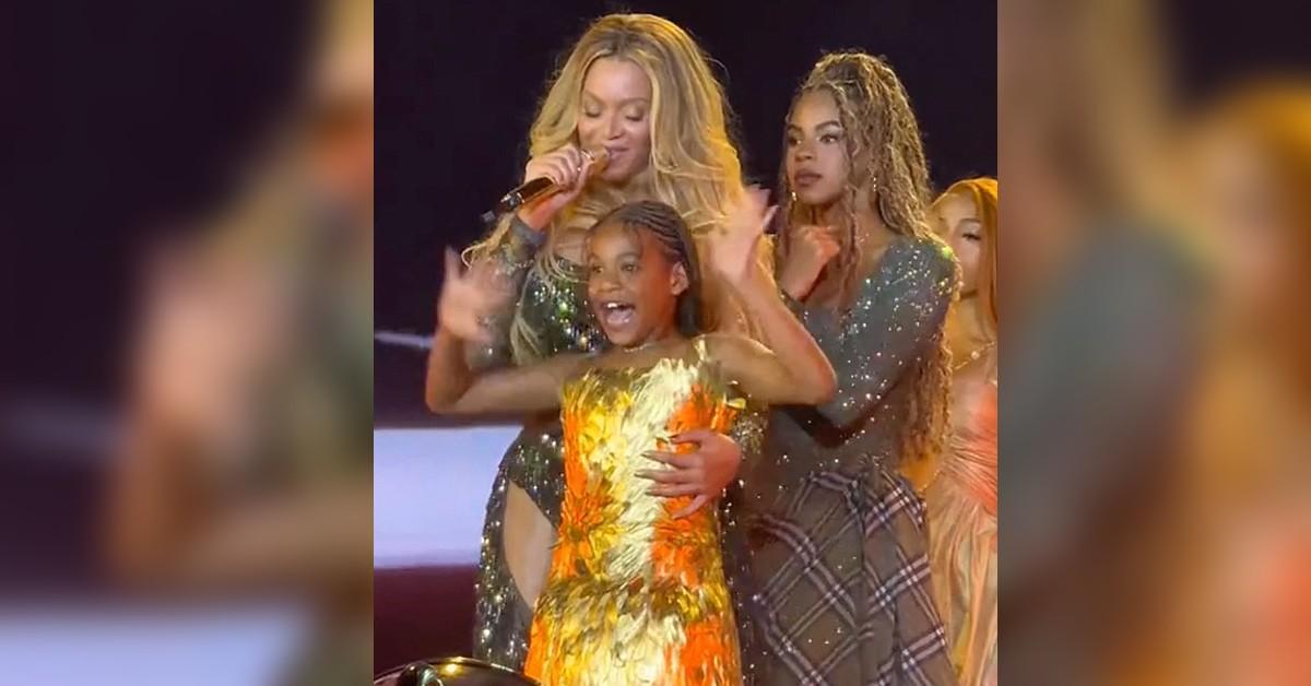 Beyonce Brings Blue Ivy & Rumi On Stage At Cowboy Carter Tour: Photos