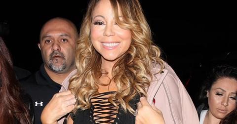 Mariah Carey goes to Catch restaurant in West Hollywood
