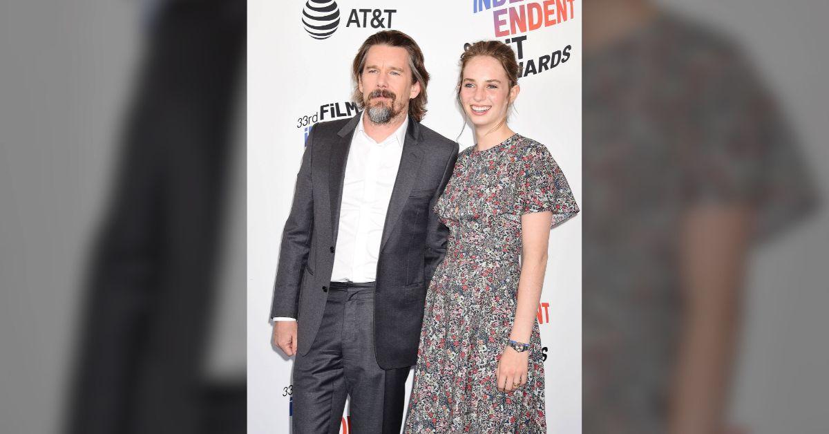 image of Ethan Hawke recognized his daughter’s talent from a young age.