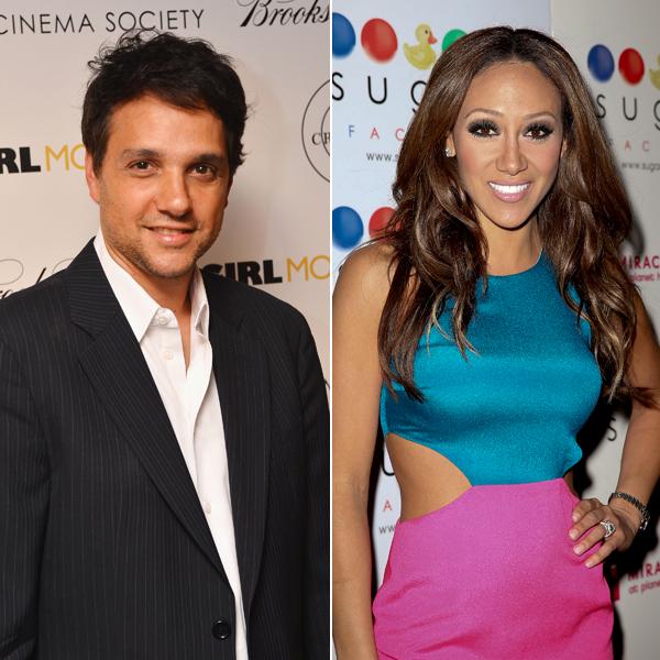 Melissa Gorga and Ralph Macchio