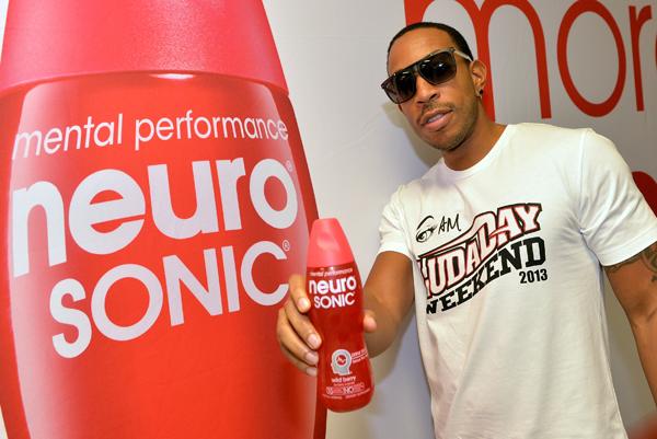 Neuro Drinks At LudaDay Weekend Celebrity Basketball Game