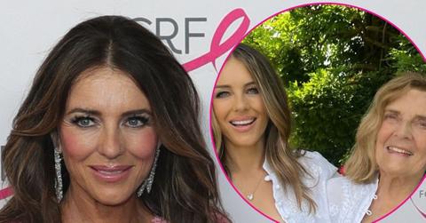 elizabeth hurley animal print swimsuit