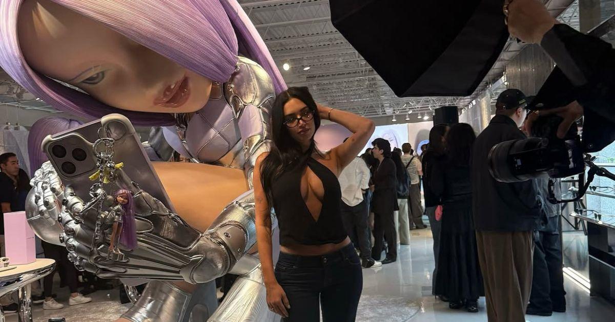 kylie jenners stassie karanikolaou goes braless tight top photos