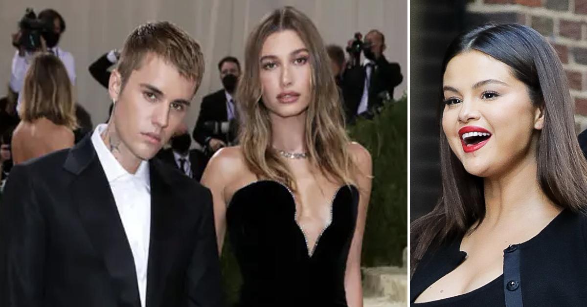 justin hailey bieber hit with selena taunts pp