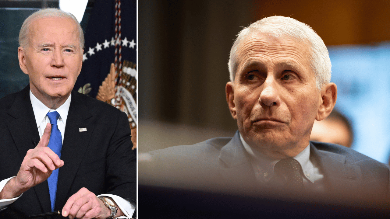 Joe Biden ; Anthony Fauci 