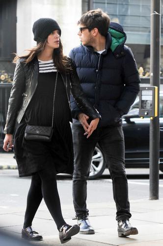 Pregnant Keira Knightley Looks Adorable On London Stroll With Her Husband