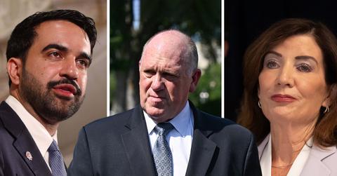 Zohran Mamdani, Tom Homan, Kathy Hochul