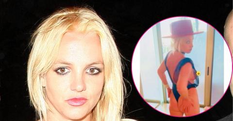 britney spears wardrobe malfunction chaotic video