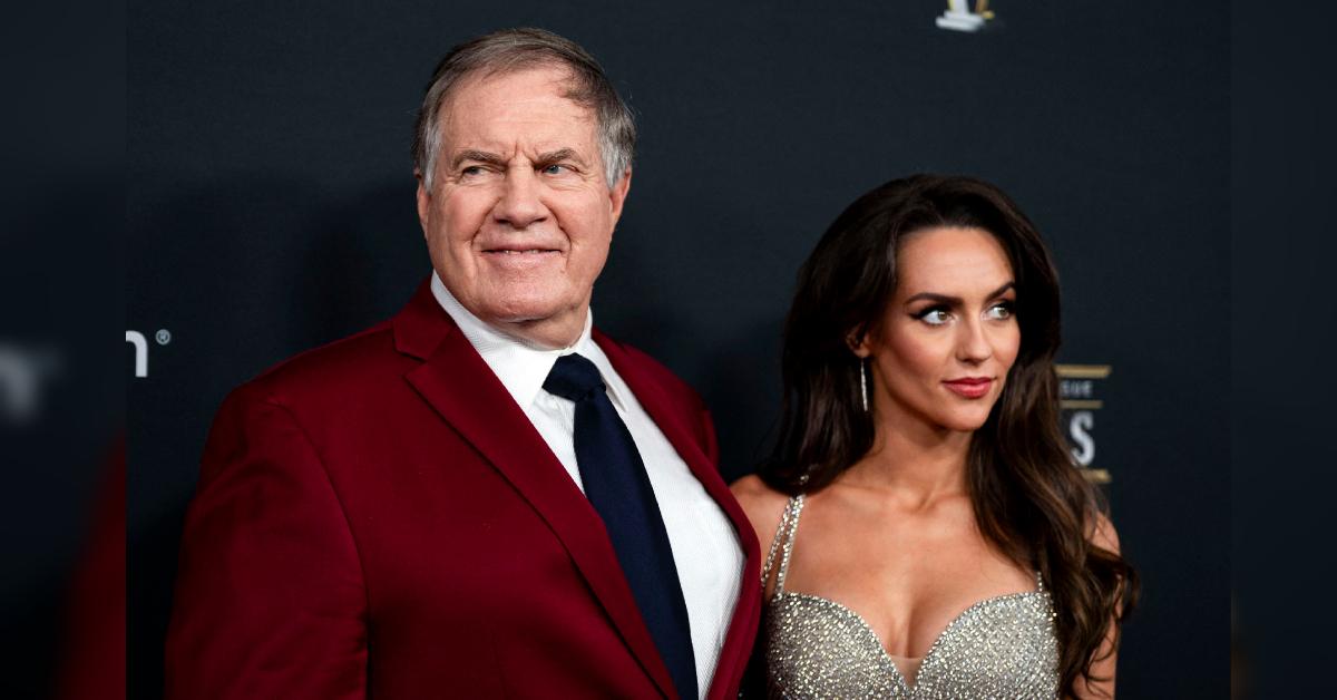 bill belichick girlfriend jordan hudson trashy dress nfl honors escort