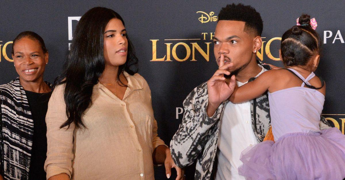 image of Chance the Rapper shares two girls with his ex. 