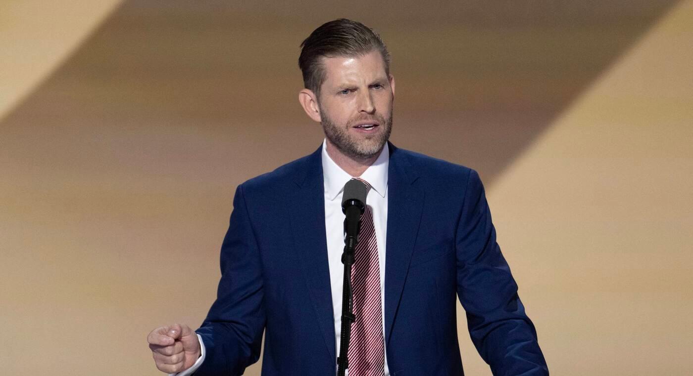 eric trump lies dad rallies