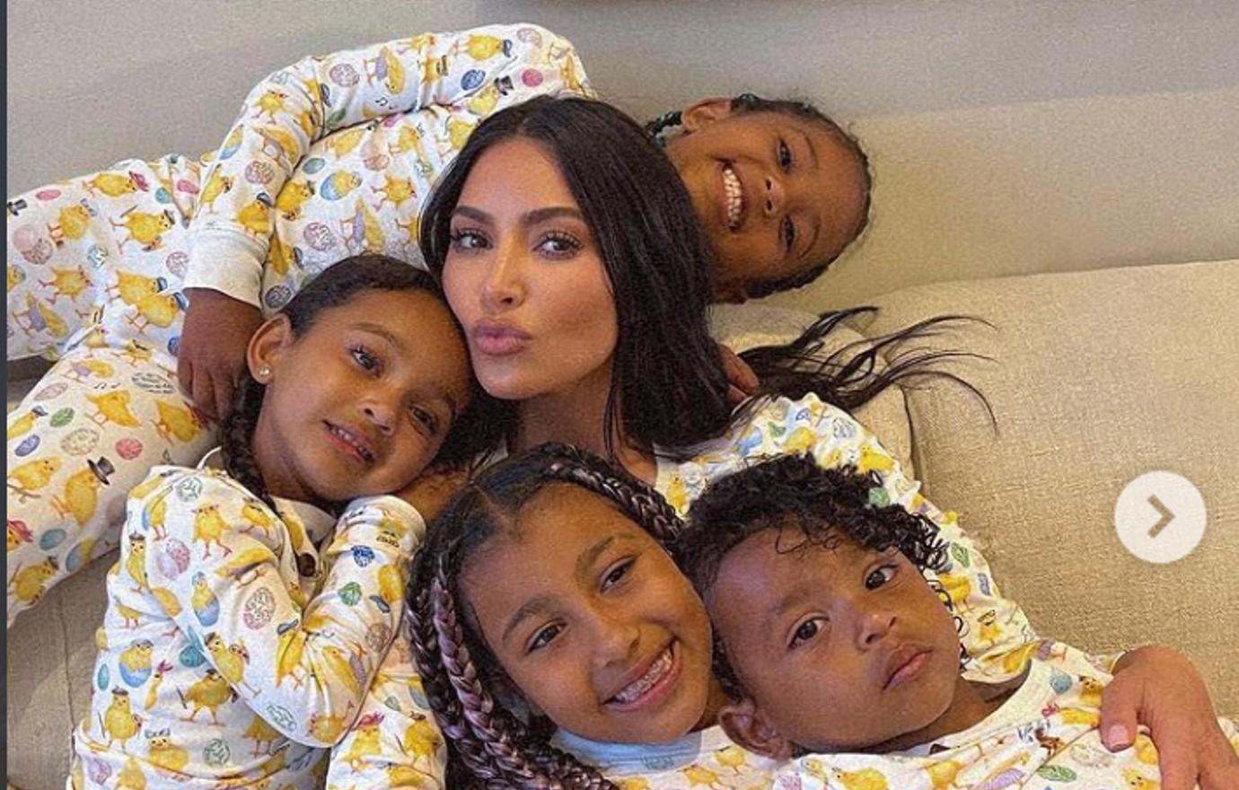 kanye west raps kim kardashian kids