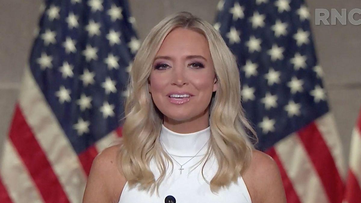 image of Fox News Host Kayleigh McEnany discussed the 'Melania' documentary during a segment.