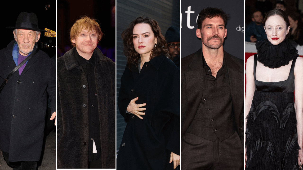 Ian McKellen; Rupert Grint; Daisy Ridley; Sam Claflin; Andrea Riseborough