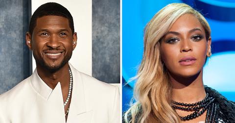 usher sets record straight about once being beyonces babysitter pp