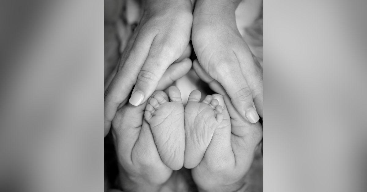 Image of Derek Hough and Hayley Erbert's child was born in December 2025.