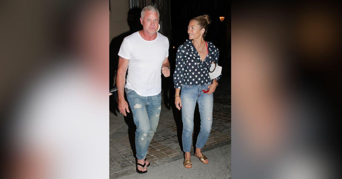 image of Eric Dane and Rebecca Gayheart wed in 2004.