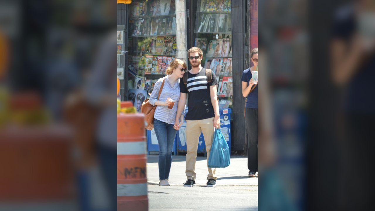 Photo of Andrew Garfield dated Emma Stone from 2012 to 2015.