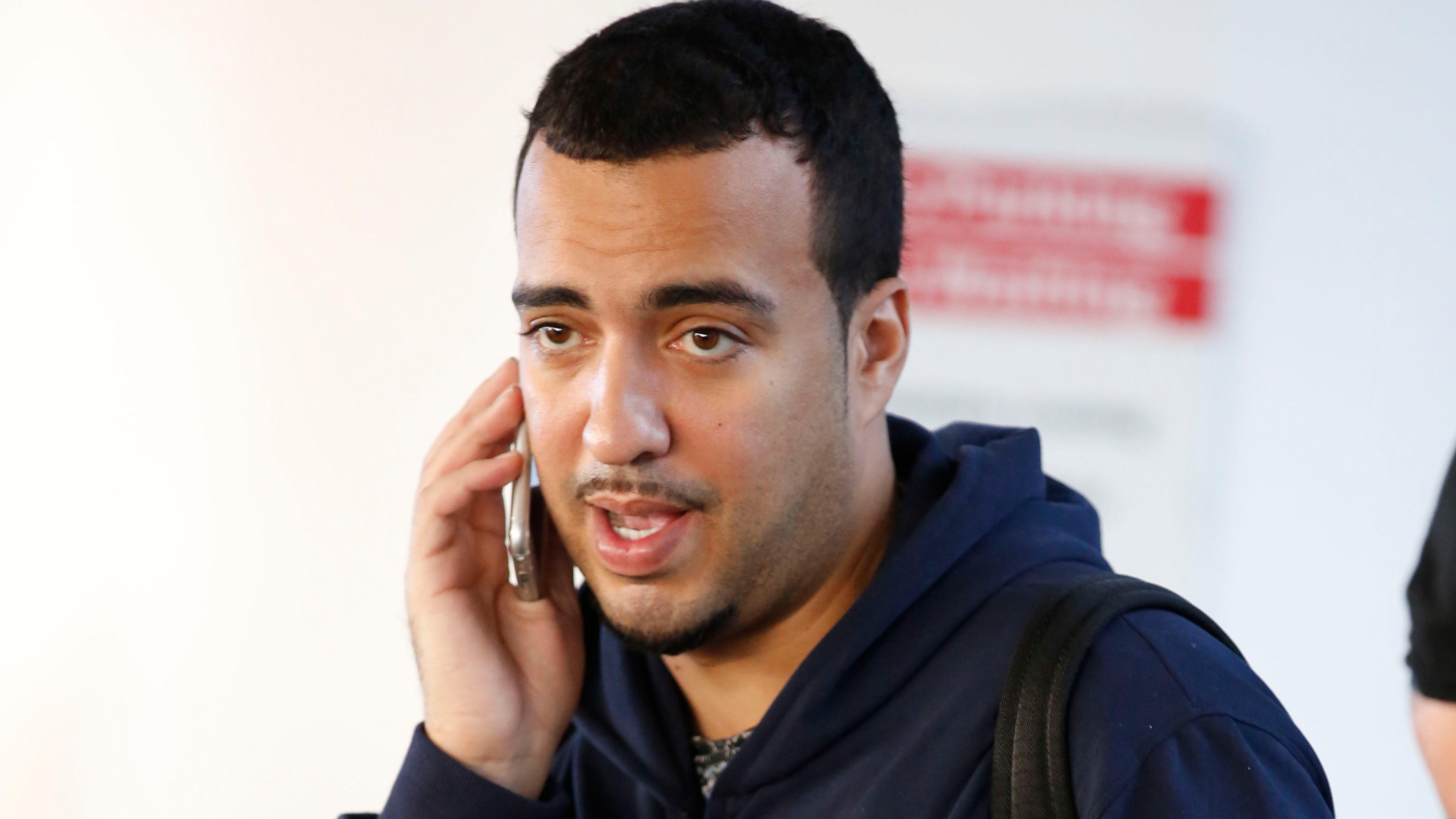 French Montana arrives in Los Angeles