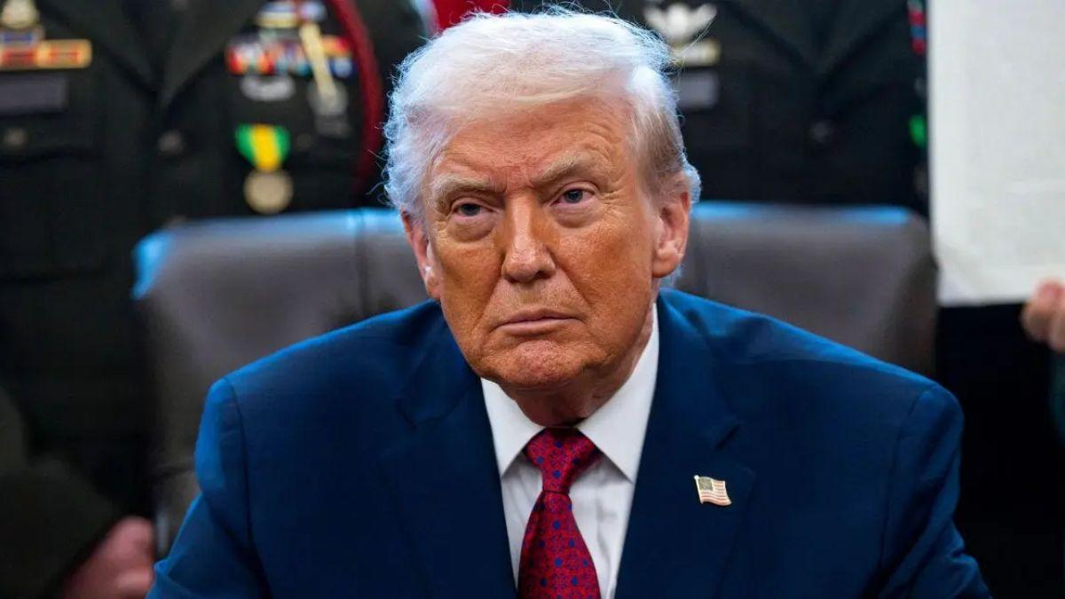 Image of Donald Trump said a bullet grazed his ear during a July 2024 assassination attempt. 