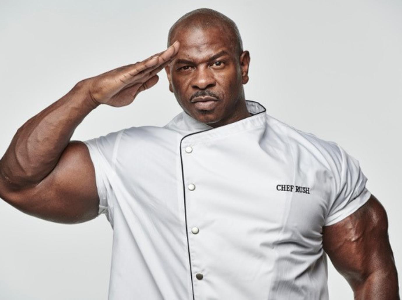 celebrity chef andre rush face the fight veteran