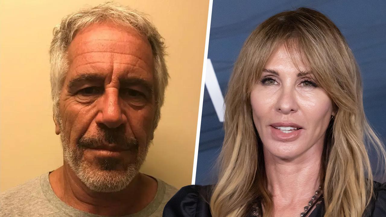 Image of Jeffrey Epstein and Carole Radziwill