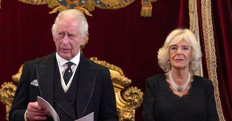 king charles queen consort camilla giving prince andrew titles
