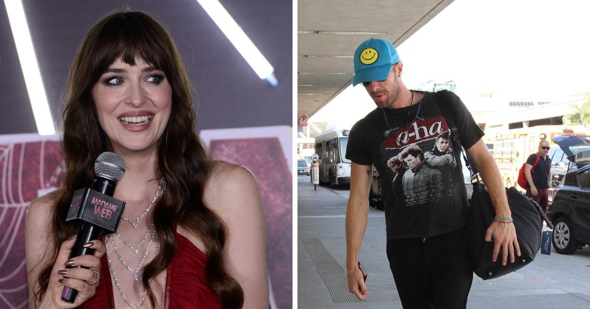 dakota johnson and chris martins relationship timeline