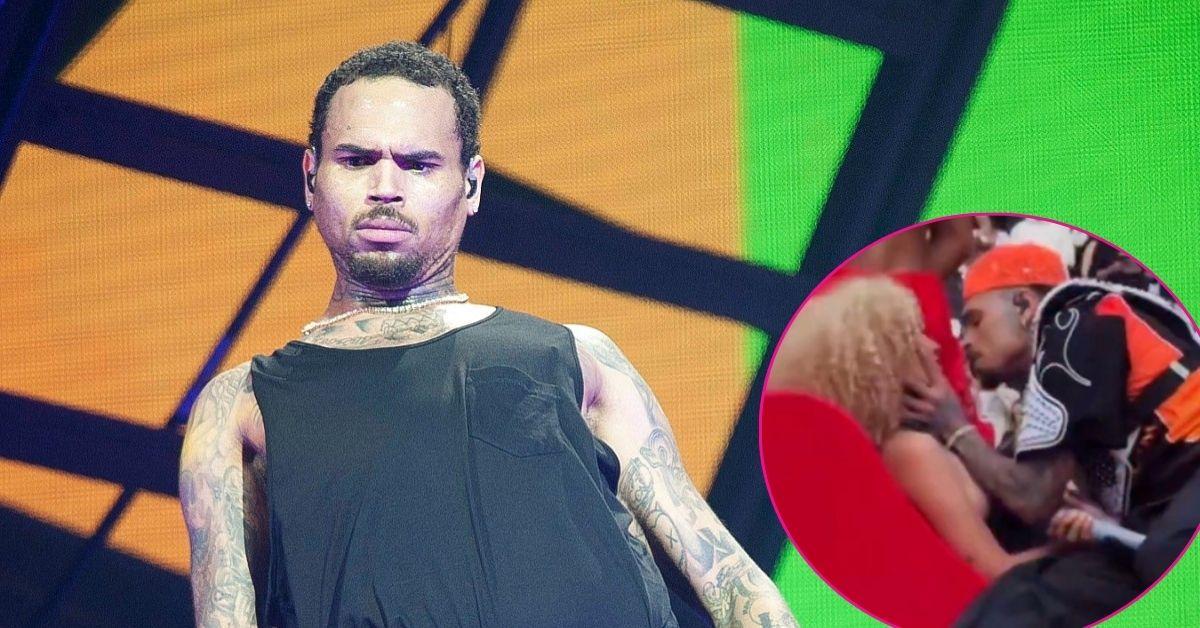 Photo of Chris Brown. 