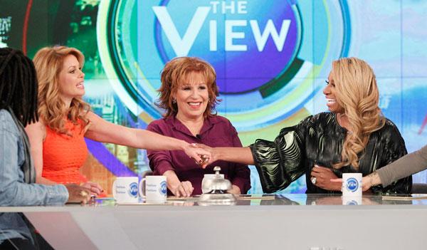 Nene leakes angry the view cast feud poked fun interview