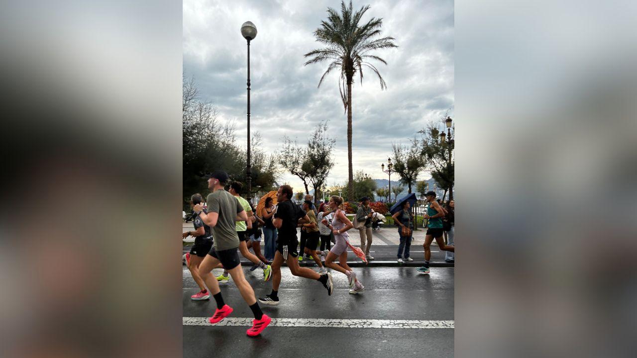 image of The 'Aquaman' star's latest running achievement follows a 10K race she participated in Madrid in June.