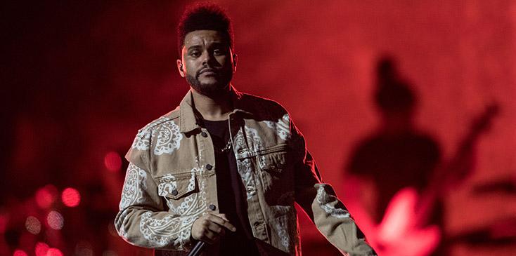 The Weeknd Performs In Paris