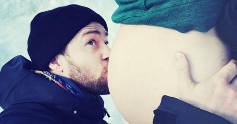 Justin timberlake jessica biel baby bump 00