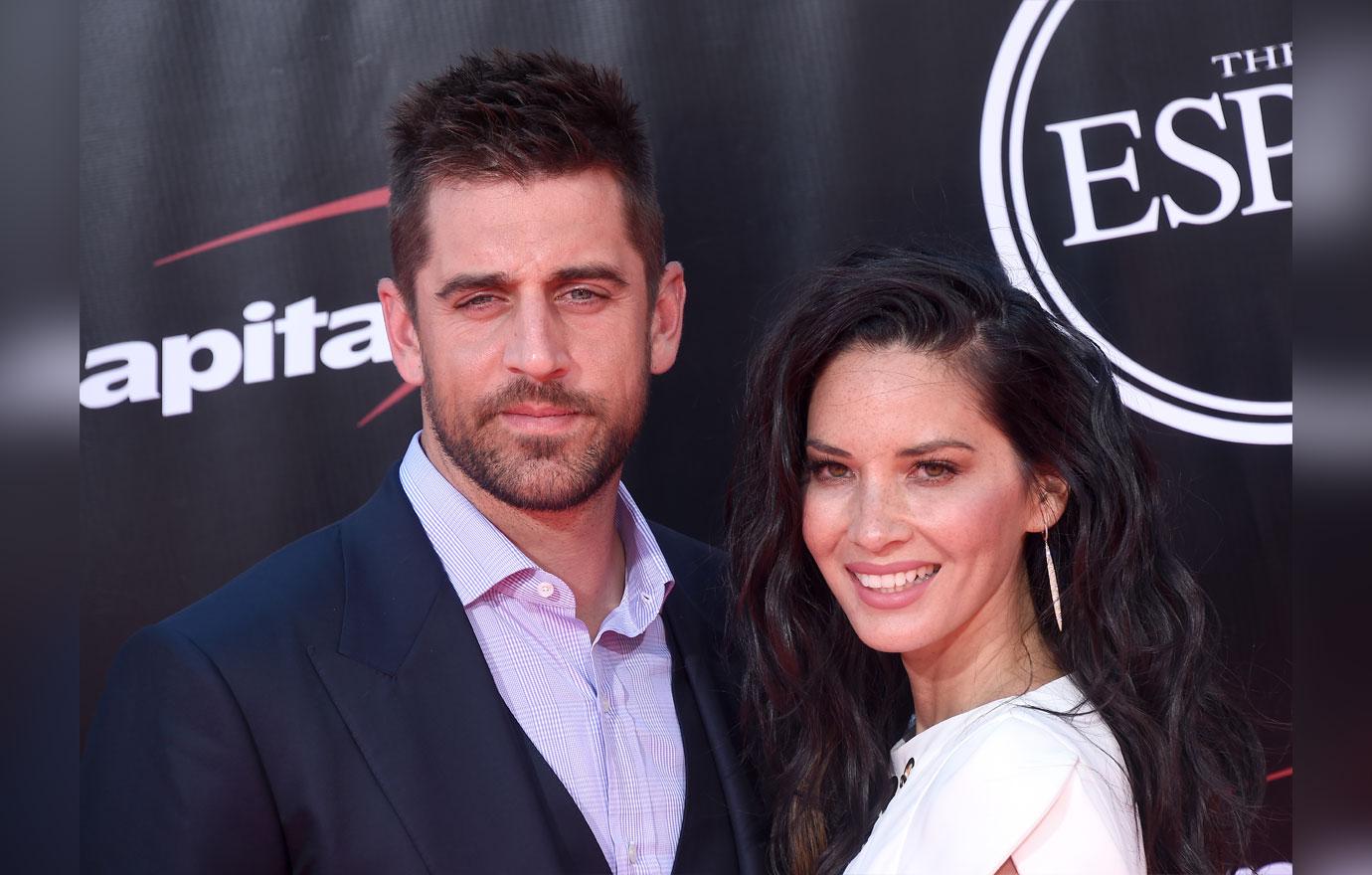 Olivia Munn Reacts To Ex Aaron Rodgers Reconciling With Family