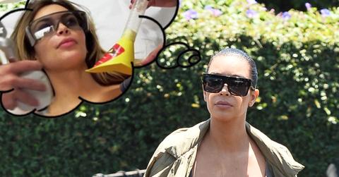 Plastic surgery kim kardashian after baby 01