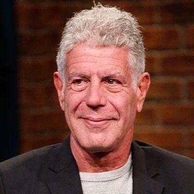 //Anthony BourdainGettyImages