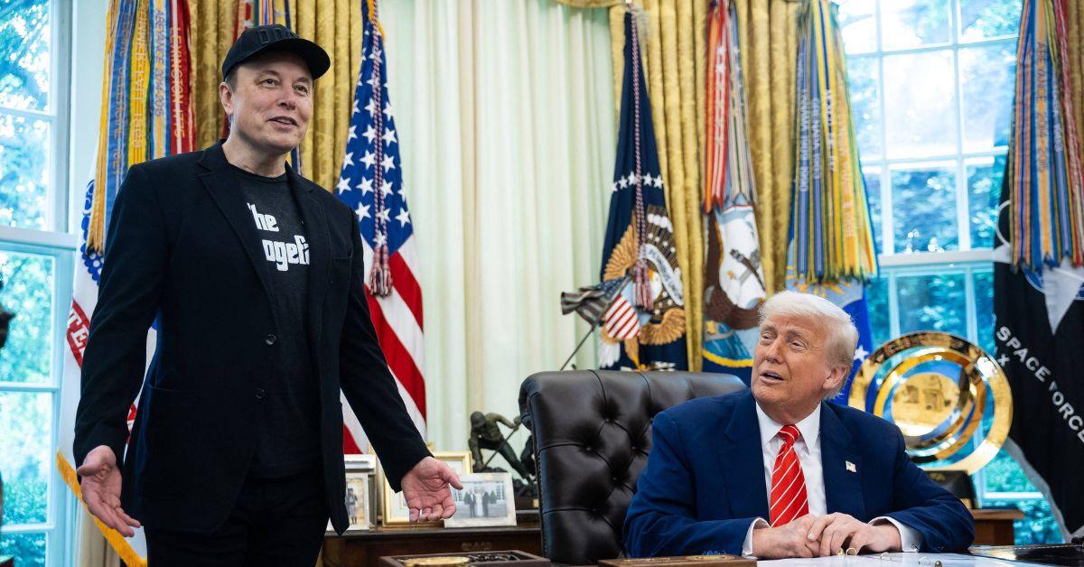 Photo of Elon Musk and Donald Trump