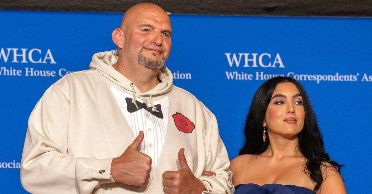 Photo of John Fetterman and Gisele Fetterman