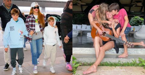 shakira gisele bundchen bond breakups miami dinner kids