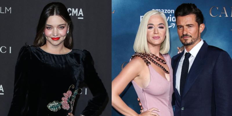 Katy Perry walks red carpet with Orlando Bloom's ex Miranda Kerr