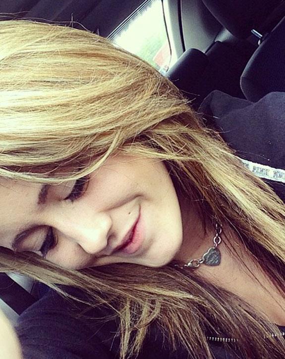 //jenelle evans blonde hair