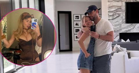 Composite photo of Sydney Sweeney and Scooter Braun