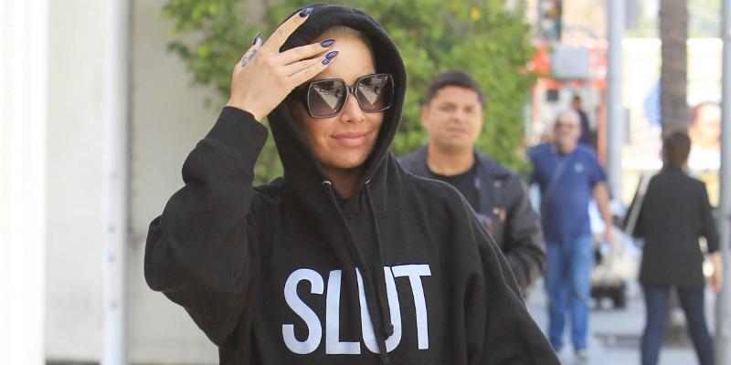 Amber Rose Sexy Instagram- Slut Sweatshirt