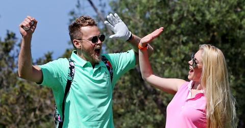 *EXCLUSIVE* Heidi Montag and Spencer Pratt enjoy a romantic round of golf at the Pelican Resort